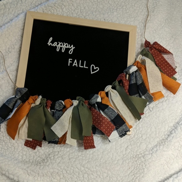 Other - Homemade garland 💕🍁